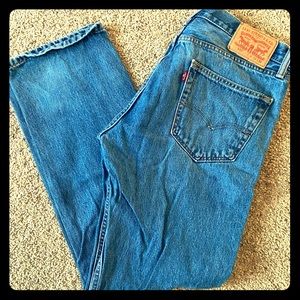 Mens Style 505 Levi Jeans